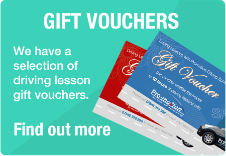 Driving Lesson Gift Vouchers